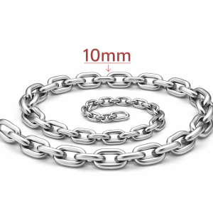 10mm 201 & 304 Stainless Steel  Long Type Round Link Chain